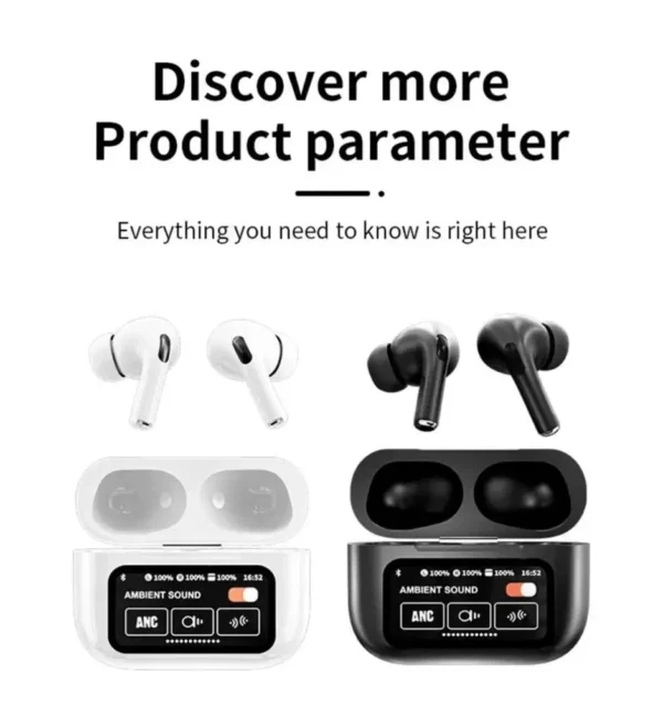 A9 Pro Touch Wireless Earbuds - Image 5
